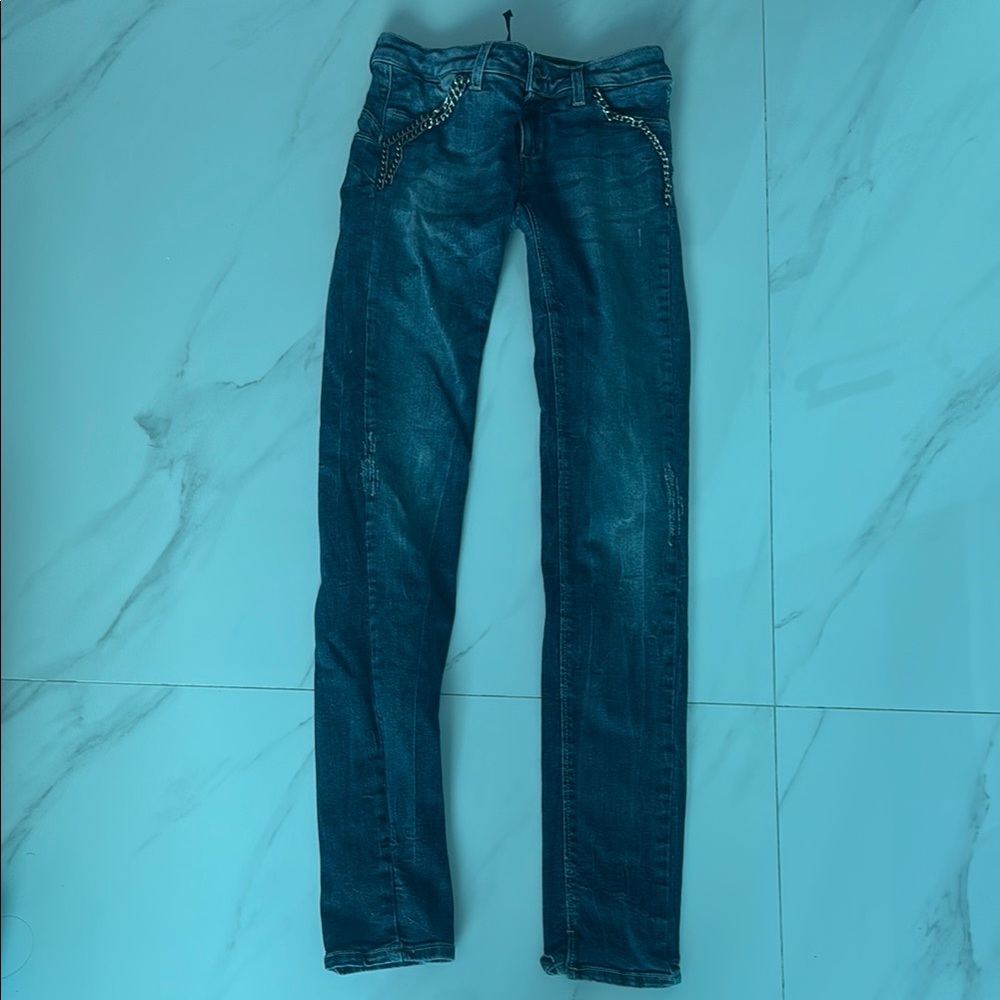 Kocca Jeans with Chain Detail